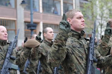Święto Brygady i uroczysta przysięga wojskowa 9 Łódzkiej Brygady Obrony Terytorialnej