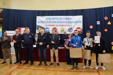 Drużyny ze Skomlina i Kurowa najlepsze w powiatowych eliminacjach Turnieju Bezpieczeństwa w Ruchu Drogowym. Największy pechowiec z nagrodą Radia ZW