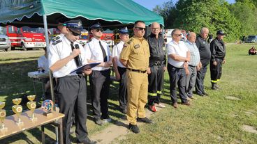 OSP Ożarów wygrała w rywalizacji strażaków 50+ w gminie Mokrsko