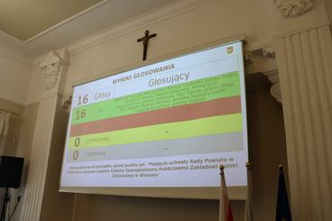 Trwa sesja Rady Powiatu Wieluńskiego
