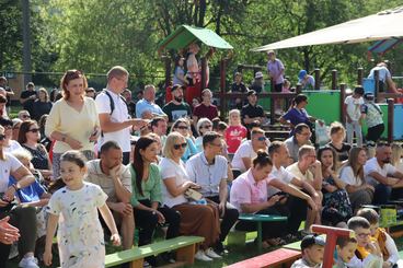 Piknik z okazji Dnia Rodziny odbył się w Przedszkolu nr 4 w Wieluniu