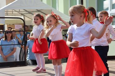 Piknik z okazji Dnia Rodziny odbył się w Przedszkolu nr 4 w Wieluniu