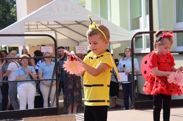 Piknik z okazji Dnia Rodziny odbył się w Przedszkolu nr 4 w Wieluniu
