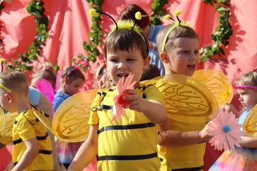Piknik z okazji Dnia Rodziny odbył się w Przedszkolu nr 4 w Wieluniu