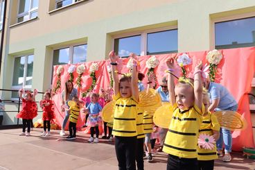 Piknik z okazji Dnia Rodziny odbył się w Przedszkolu nr 4 w Wieluniu