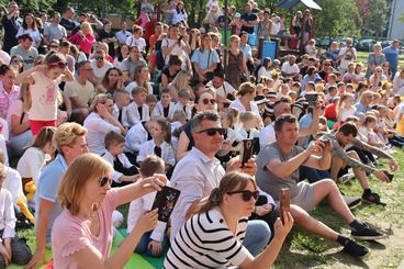 Piknik z okazji Dnia Rodziny odbył się w Przedszkolu nr 4 w Wieluniu