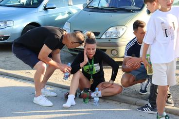 Mateusz Krajda i Aleksandra Kudra najszybsi w Czarnożyłach. Bieg Powitania Lata ukończyło prawie 100 osób