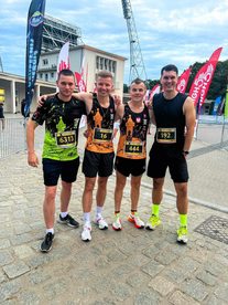 Artur Jasiński wygrał swoją kategorię. Wieluń Biega na podium
