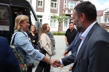 Wiceministra klimatu i środowiska z wizytą w Wieluniu. Jest też delegacja z WFOŚiGW w Warszawie