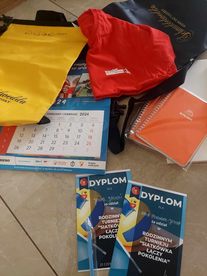Katarzyna Pluskota-Jasicka z synem Jakubem zagrali w rodzinnym turnieju siatkówki