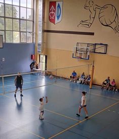 Katarzyna Pluskota-Jasicka z synem Jakubem zagrali w rodzinnym turnieju siatkówki
