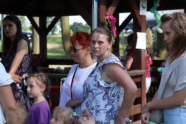 W Parku Wiejskim zorganizowano festyn „Bezpieczne wakacje w Mokrsku”