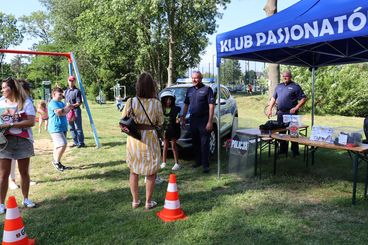 W Parku Wiejskim zorganizowano festyn „Bezpieczne wakacje w Mokrsku”