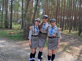 Zakończył się obóz harcerski Hufca Praszka. Dzieci nie chciały wyjeżdżać z Załęcza