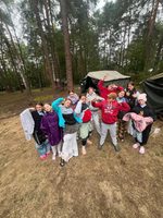Zakończył się obóz harcerski Hufca Praszka. Dzieci nie chciały wyjeżdżać z Załęcza