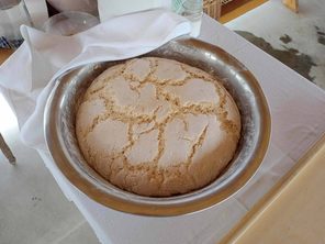 Pieczenie chleba na „Wichrowym Polu” w Wielgiem w sobotę