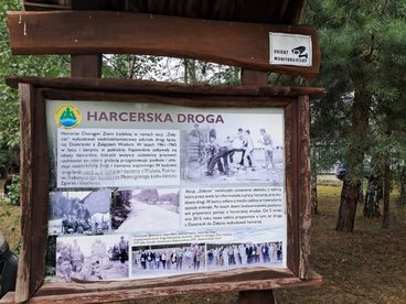 Harcerska akcja letnia w Załęczu Piątego Szczepu Harcerskiego „Piątka” w Wieluniu