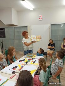 Warsztaty literacko-przyrodnicze w wieluńskiej bibliotece