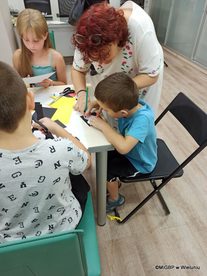 Warsztaty literacko-przyrodnicze w wieluńskiej bibliotece