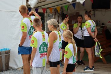 Najpierw spotkanie z rowerzystą, a potem nocny trening