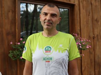 Najpierw spotkanie z rowerzystą, a potem nocny trening
