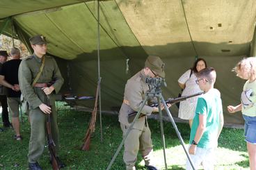 Wieluń: Trwa piknik historyczny z okazji 85-lecia powstania Batalionów Obrony Narodowej 