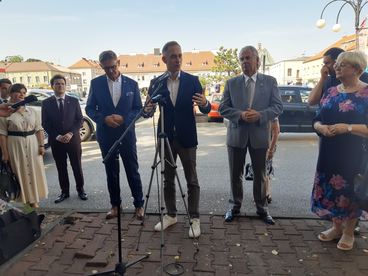 Posłowie Habura i Tomczyk mają swoje biuro w Wieluniu