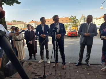 Posłowie Habura i Tomczyk mają swoje biuro w Wieluniu