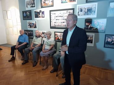 Wieluńscy harcerze spotkali się w muzeum z kombatantami, świadkami wojennej historii miasta