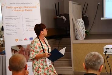 Fundacja Wspierania Rozwoju Dzieci i Rodzin „Bursztynek” zaprosiła na spotkanie z ekspertką od partycypacji. Niebawem warsztaty dla mieszkańców