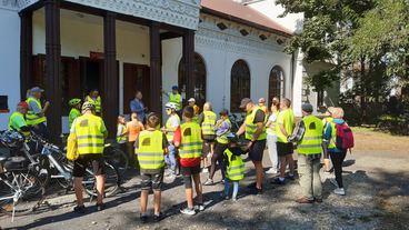 „Drugim śladem po Gminie Wieluń” – rowerzyści zwiedzali sołectwa gminy Wieluń