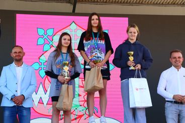 Olimpijka z Paryża kibicowała młodym sportowcom
