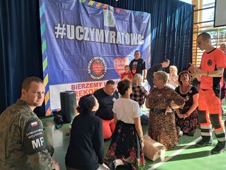 Konopnica: bicie rekordu Guinessa w jednoczesnej resuscytacji