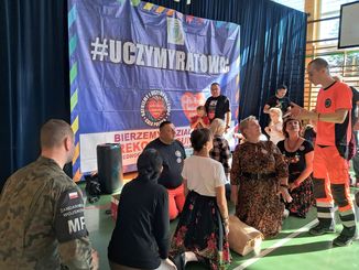 Konopnica: bicie rekordu Guinessa w jednoczesnej resuscytacji