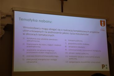 W Wieluniu odbyło się spotkanie dotyczące Polsko-Szwajcarskiego Programu Rozwoju Miast 