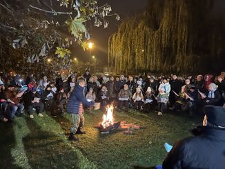 Po raz kolejny w Wieluniu 11 listopada zapłonęło Ognisko Patriotyzmu