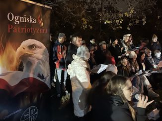 Po raz kolejny w Wieluniu 11 listopada zapłonęło Ognisko Patriotyzmu