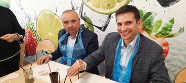 Rodzinne spotkanie i warsztaty w podstawówce w Konopnicy
