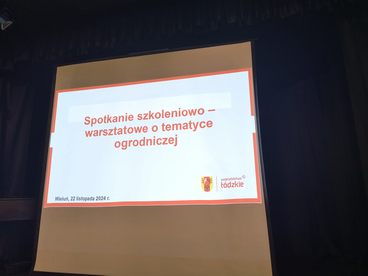 Warsztaty z edukacji przyrodniczej w Wieluńskim Domu Kultury