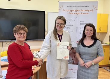 Projekt „Partycypacyjny Bursztynek – Mocniejsi Razem” podsumowany!