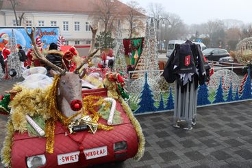 W Wieluniu powstaje rozświetlona wioska Św. Mikołaja. Wyjątkowy gość spotka się z dziećmi na placu Legionów
