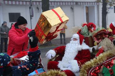 Święty Mikołaj już wczoraj zawitał do Wielunia