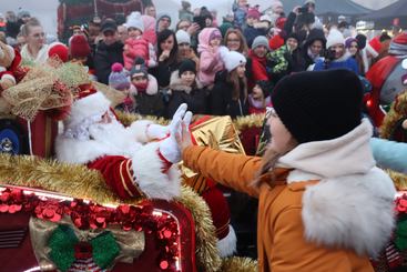Święty Mikołaj już wczoraj zawitał do Wielunia