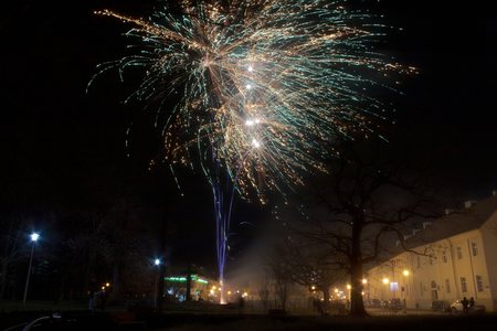Tak witano Nowy Rok w Wieluniu! Zobaczcie przepiękne zdjęcia Tomka Matusiaka