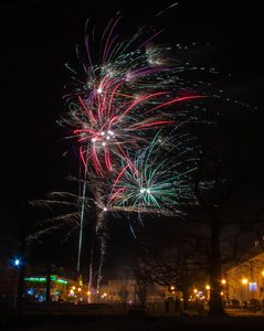 Tak witano Nowy Rok w Wieluniu! Zobaczcie przepiękne zdjęcia Tomka Matusiaka