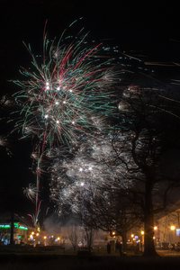 Tak witano Nowy Rok w Wieluniu! Zobaczcie przepiękne zdjęcia Tomka Matusiaka