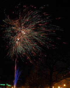 Tak witano Nowy Rok w Wieluniu! Zobaczcie przepiękne zdjęcia Tomka Matusiaka