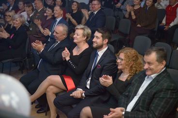 Uroczyste otwarcie po remoncie Gminnego Centrum Kultury i Biblioteki Publicznej w Konopnicy Fot. GCKiBP Konopnica