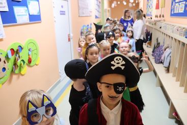 Bal u Bałwanka w Przedszkolu nr 2 w Wieluniu