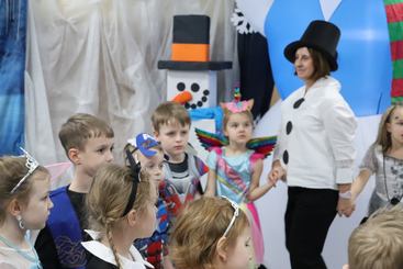 Bal u Bałwanka w Przedszkolu nr 2 w Wieluniu